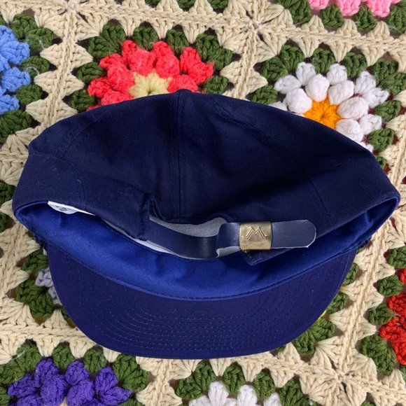 Vintage 80s United Automatic Heating Advertising Trucker Rope Strapback … - Picture 4 of 10